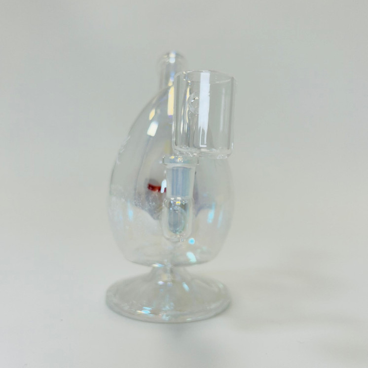 Snowman Bear Waterpipe - 6 Inch - with 10 mm Banger Perc