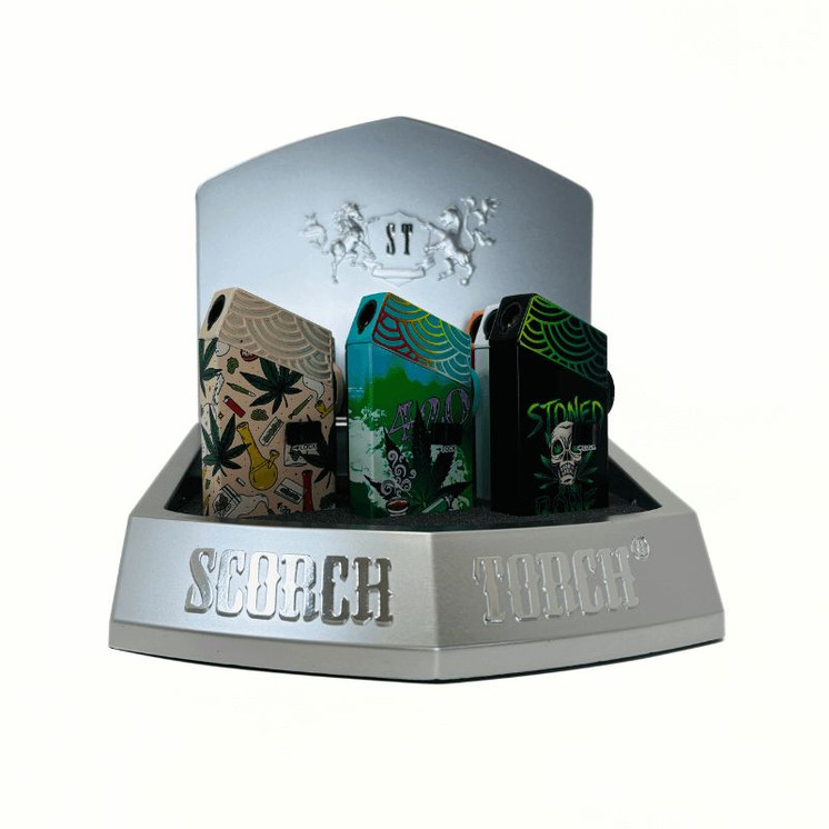 Scorch Torch - 45 Degree Brick Torch - 9 Counts Per Display - 61712