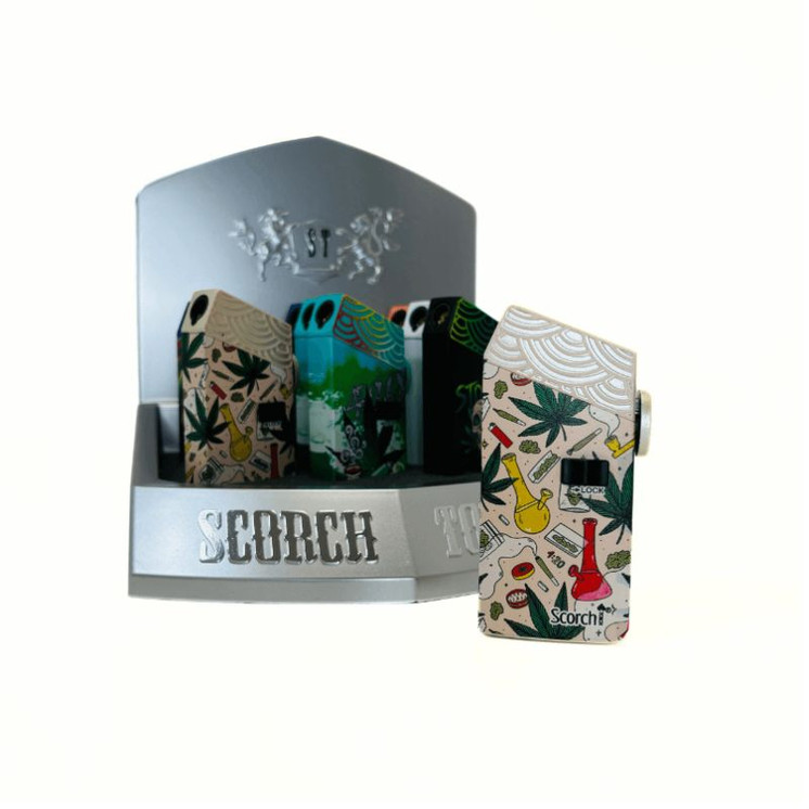 Scorch Torch - 45 Degree Brick Torch - 9 Counts Per Display - 61712