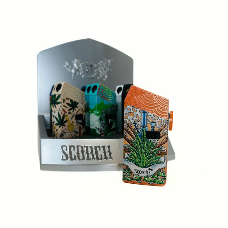 Scorch Torch - 45 Degree Brick Torch - 9 Counts Per Display - 61712