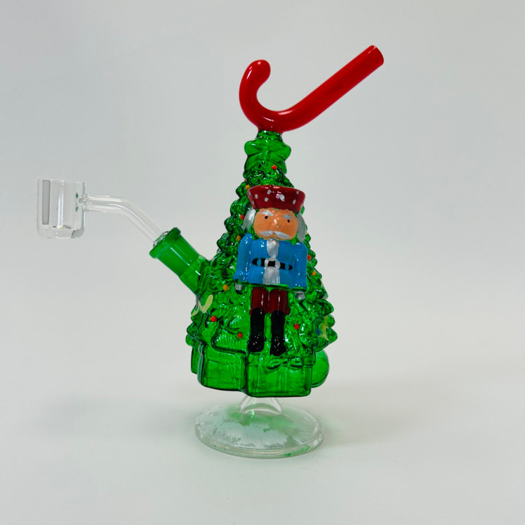 Christmas Tree Waterpipe with Candy - 8 Inch