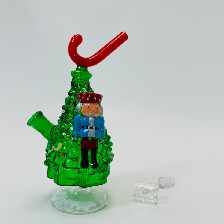Christmas Tree Waterpipe with Candy - 8 Inch