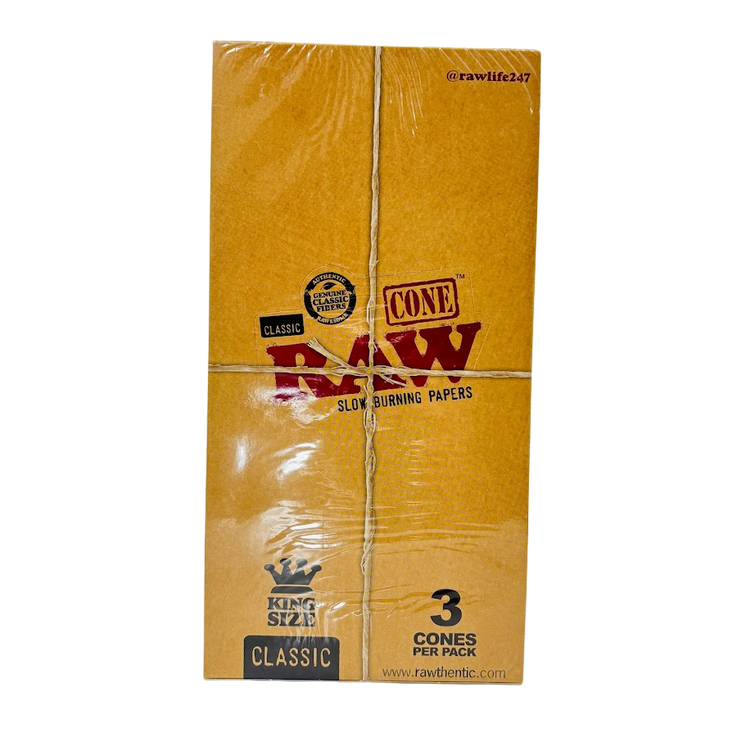 Raw Unrefined Pre Rolled Cone - King Size