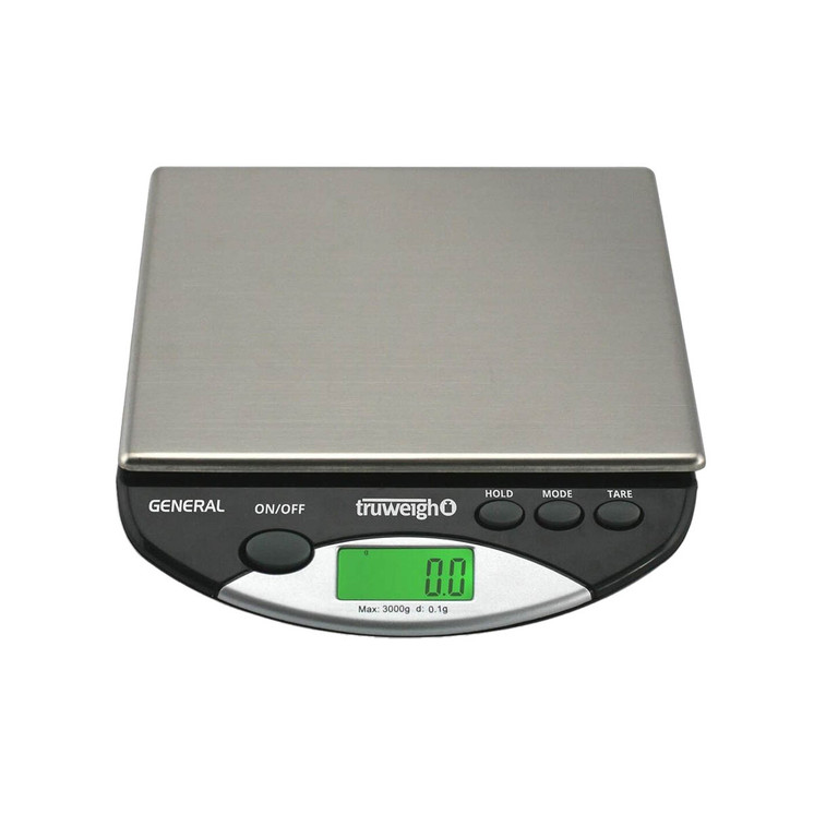Truweigh General Compact Bench Scale - 3000 x 0.1 Grams
