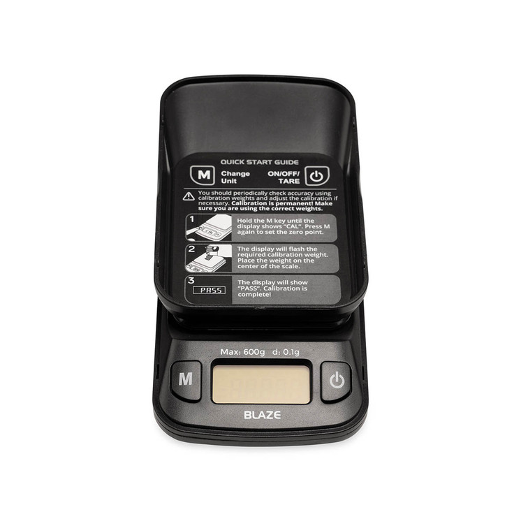 Truweigh Blaze Mini Scale - 600 X 0.1 Gram - Black