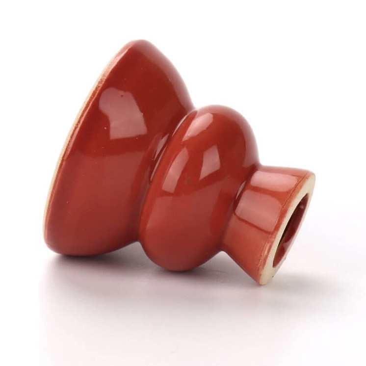 Small Red Ceramic Hookah Bowl