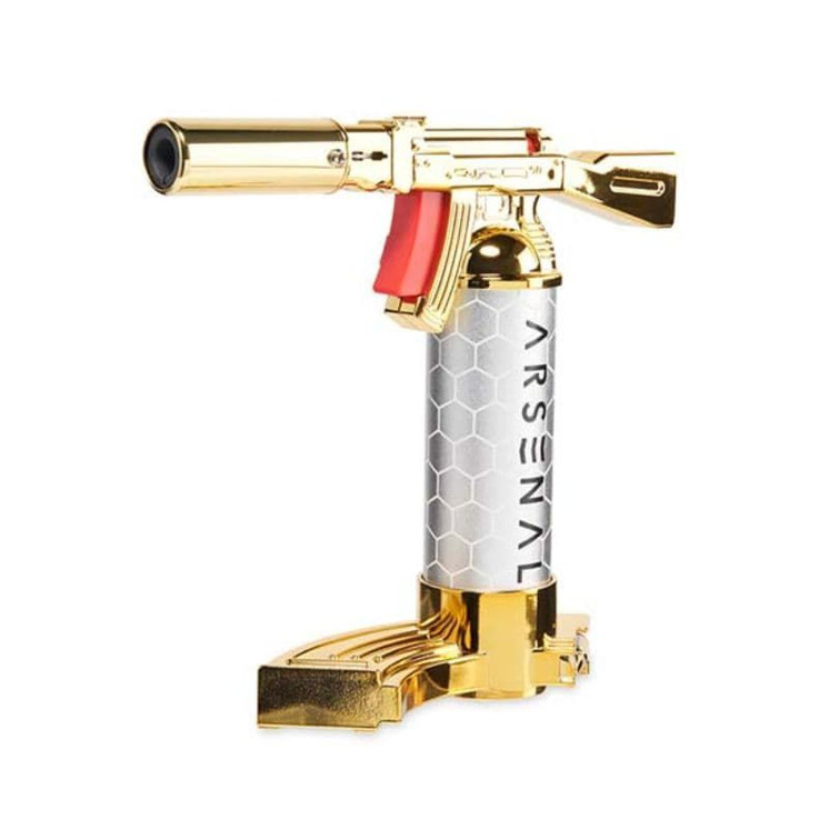 Arsenal Butane Torch (AK-47) Gold 