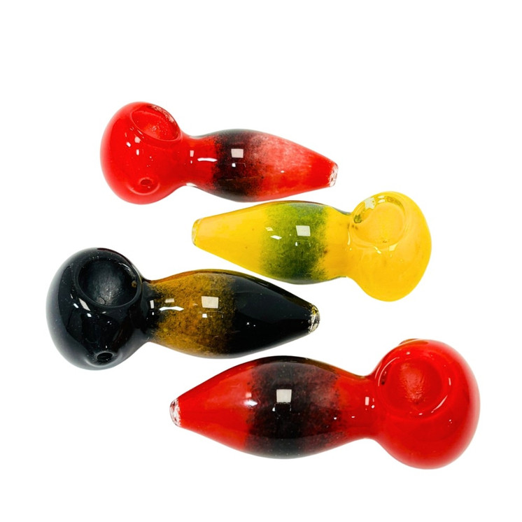 Shade Handpipe - 3.5 Inch - 4 Counts Per Pack - Assorted Colors - Price Per Piece - HPSI50
