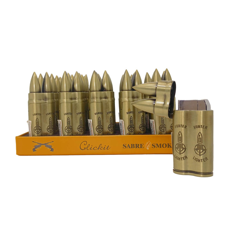 Clickit Lighter- Pistol Torch- 16 Counts Per Display- (GH10260-3)