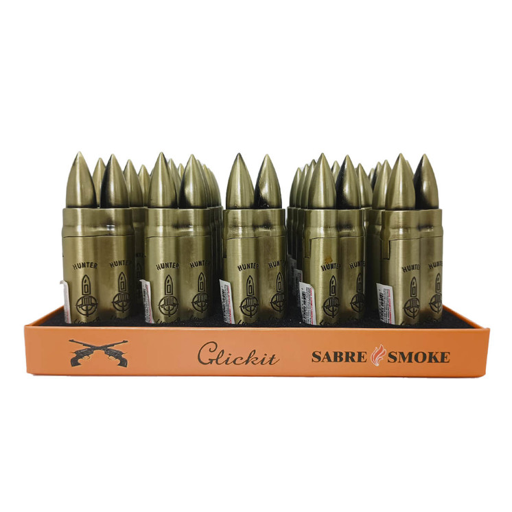 Clickit Lighter- Pistol Torch- 16 Counts Per Display- (GH10260-3)