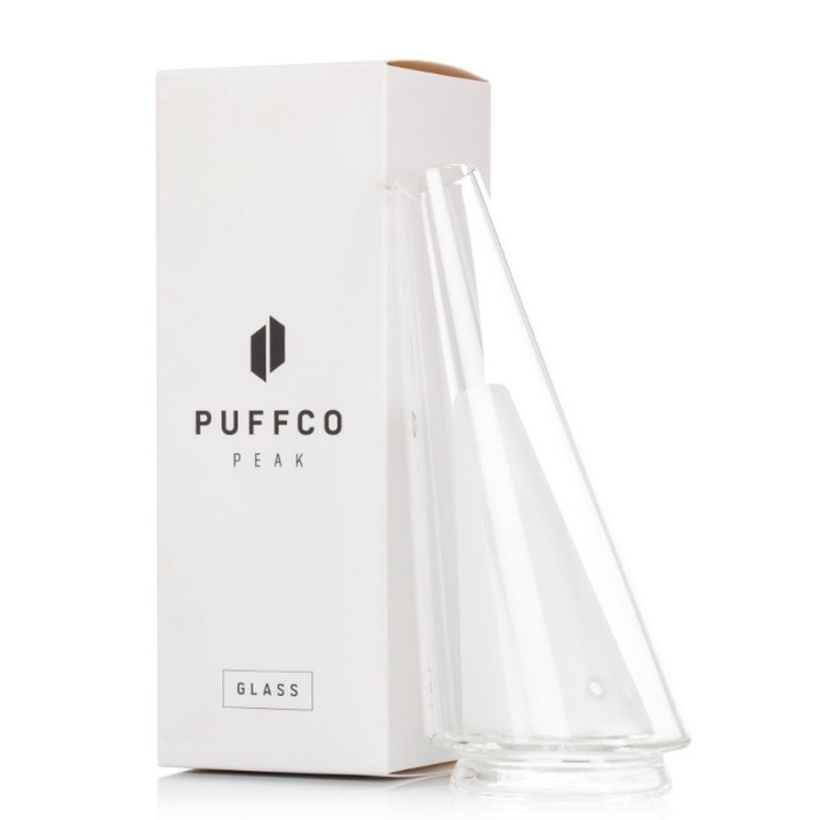 Puffco Peak Pro Replacement Glass-CLEAR