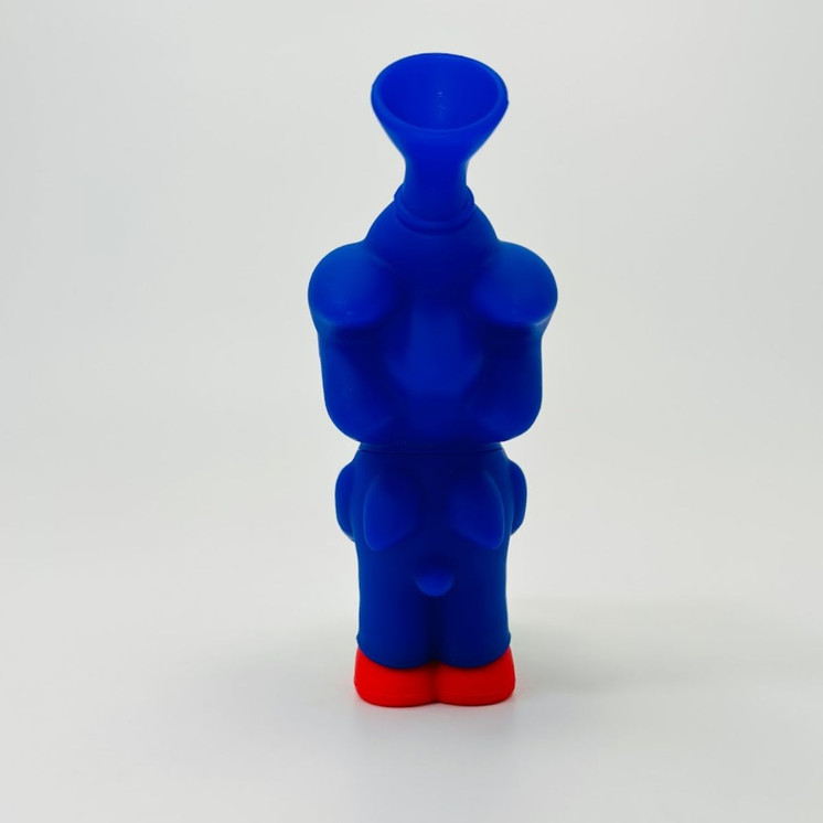 Silicone Waterpipe Bubbler - 5 Inches  -SONIC (SL5072)