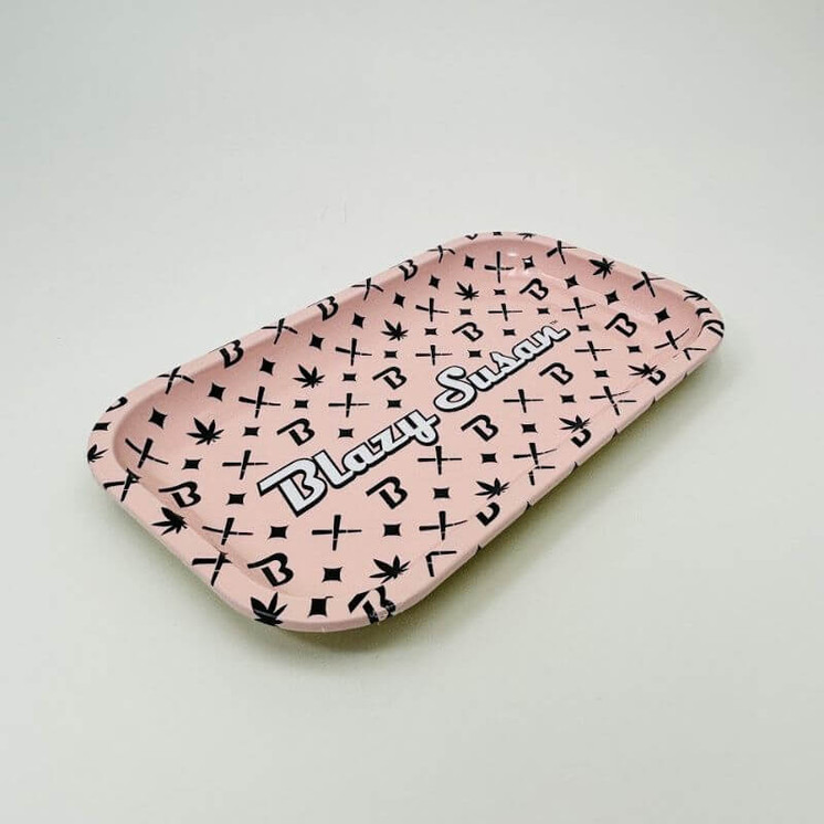 Blazy Susan X Grateful Dead Medium - Rolling Tray - 10.5 Inches X6.5 Inches -STEP and REPEAT