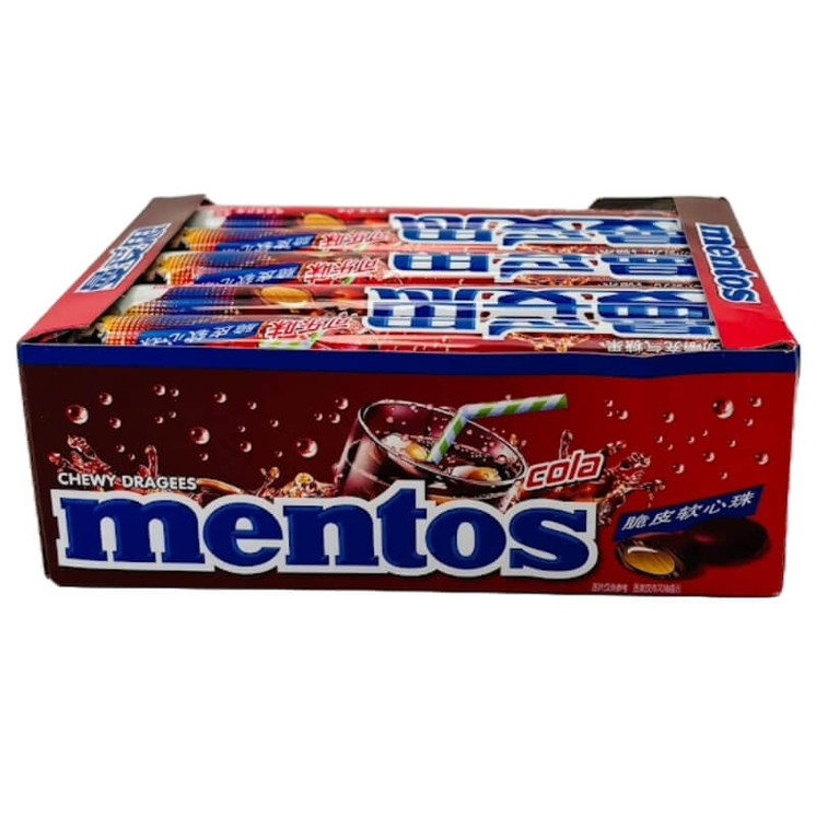 Exotic Candy Mentos - 15- Per Pack -COLA