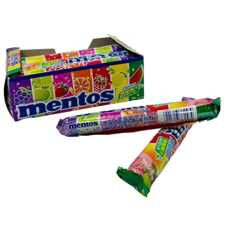 Exotic Candy Mentos - 15 Per Pack - Exotic World Snacks-Neon