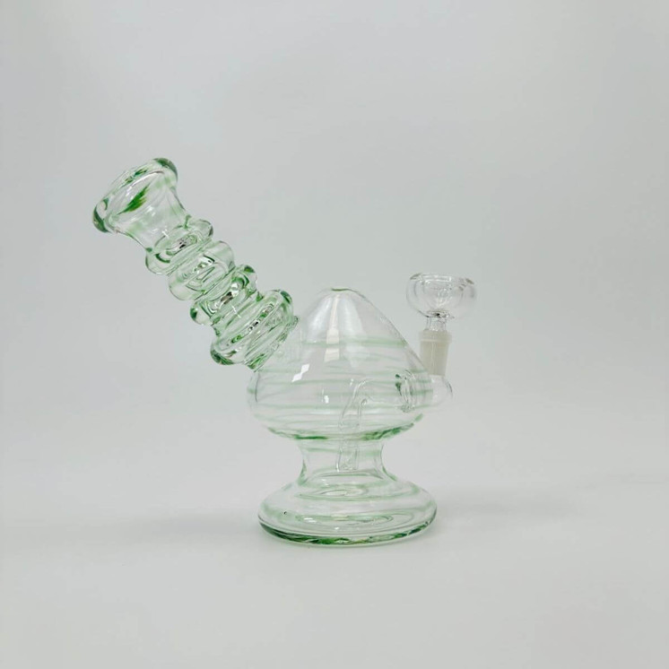 Waterpipe Mini Pyramid - 6 Inches - 10mm Male - (RHB-19) - Assorted
