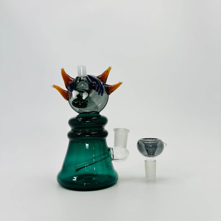 Waterpipe - Head Triceratops - 5.5 Inches - (RHB-17) - Assorted Colors - Price Per Piece