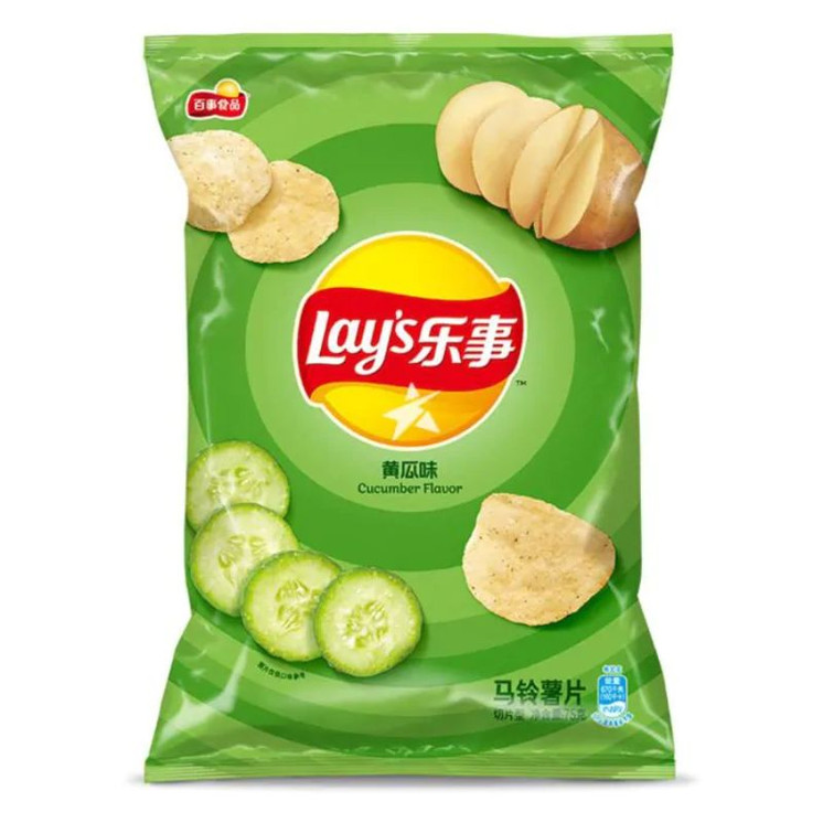 Lays Chips - 70 Grams - World Exotic Snacks-CUCUMBER FLAVOR
