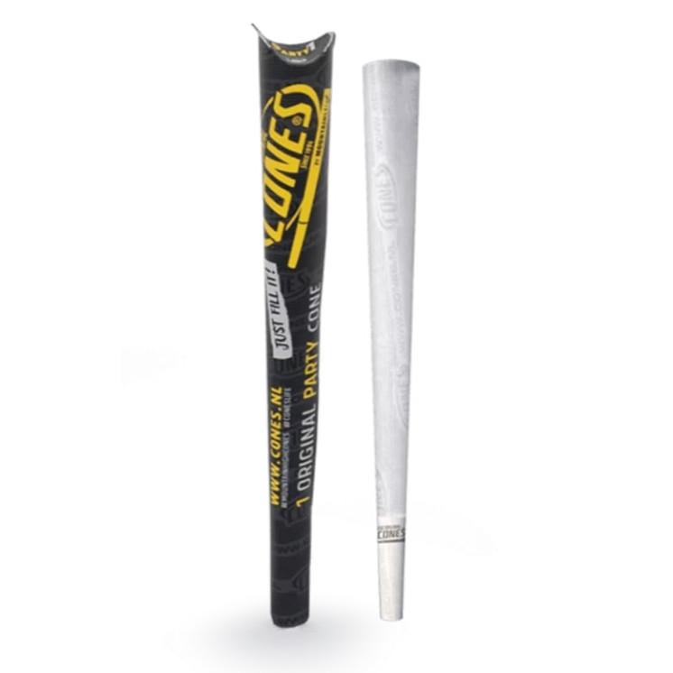 The Original Cones Party Size Pre-Rolled Papers 140mmx43mm - 24 Counts Per Box