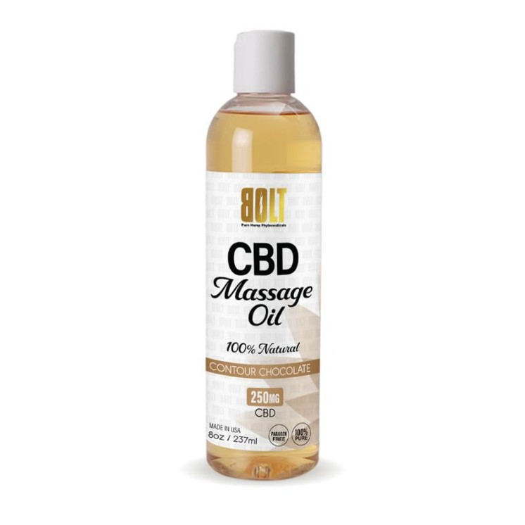 Bolt CBD - Massage Oil - 250 Mg -CONTOUR CHOCOLATE