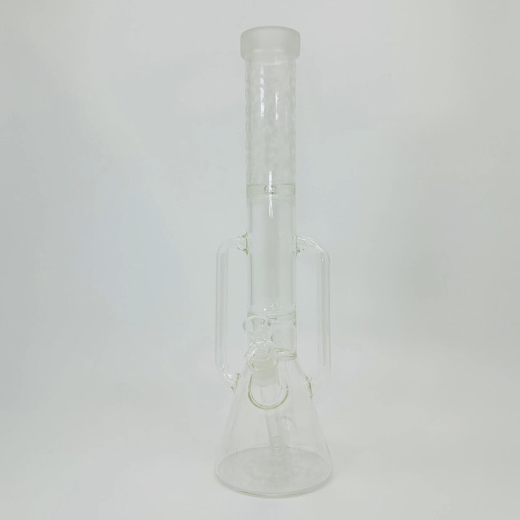 Recycler Beaker - Waterpipe With Downstem Perc - 18 Inches