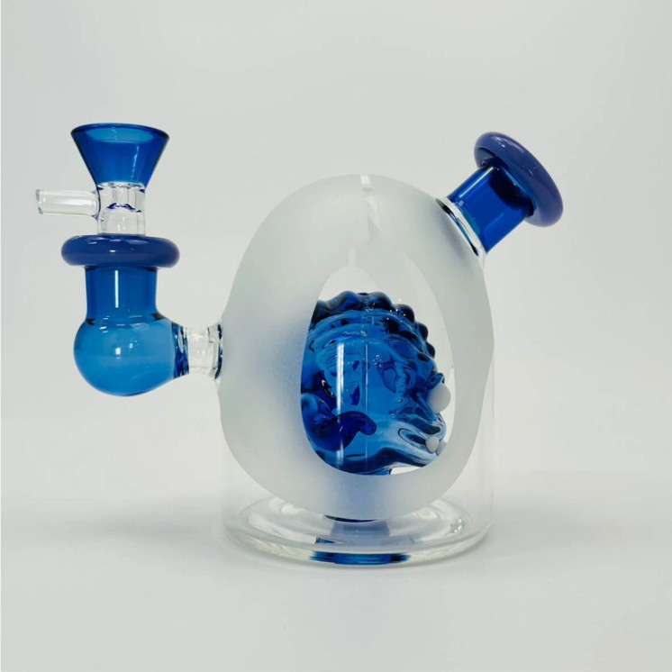 4 Inches - Waterpipe Perc -PIRANHA