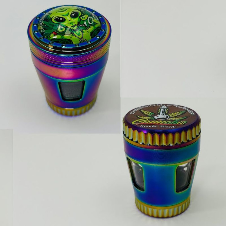 Chromium Crusher - Grinder - 50mm - 4 Parts - XL 