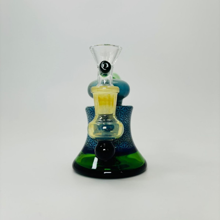 Hipster - Mini Waterpipe with Fancy Designs - LF058 - 5 inches