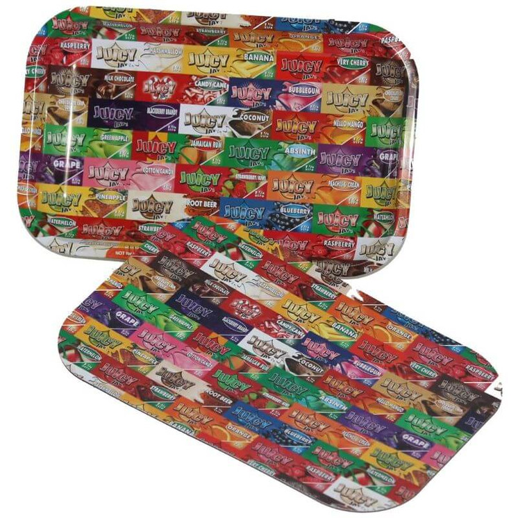 Juicy Jay - Metal Rolling Tray With Magnetic Lid  Mini