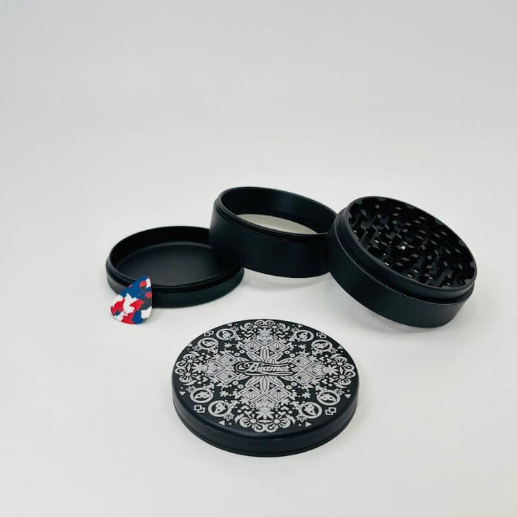 Beamer Grinder - 90mm - 4 Parts - Black