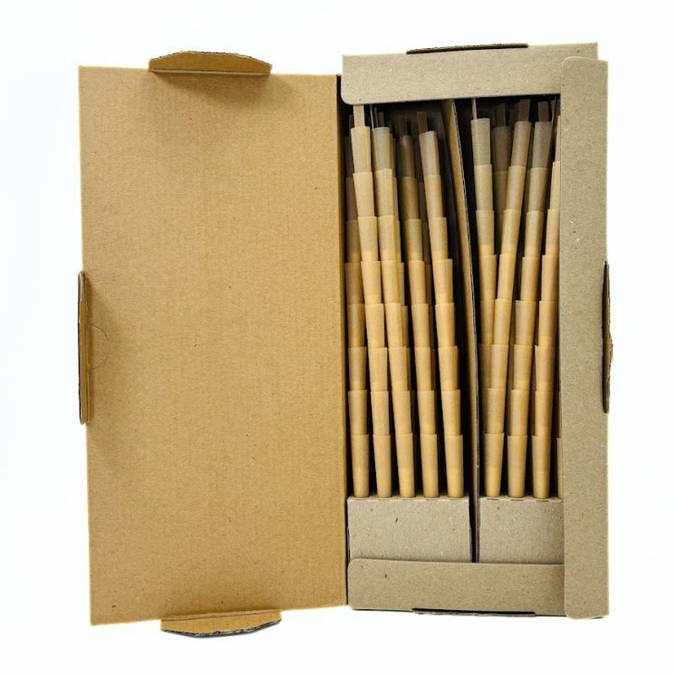 The Original Cones - Original Pre-rolled Papers - 800 Pieces Per 4 Canister - 98mmx26mm - Standard Small Slim De Luxe Size