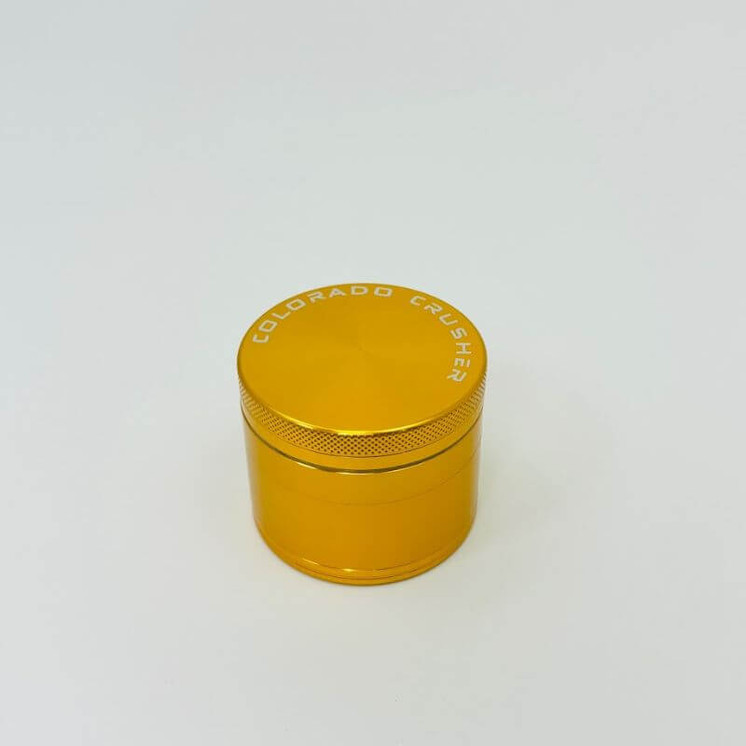 Colorado Crusher - Grinder - 4 Part Xtra-Storage Tall - 56mm-Gold