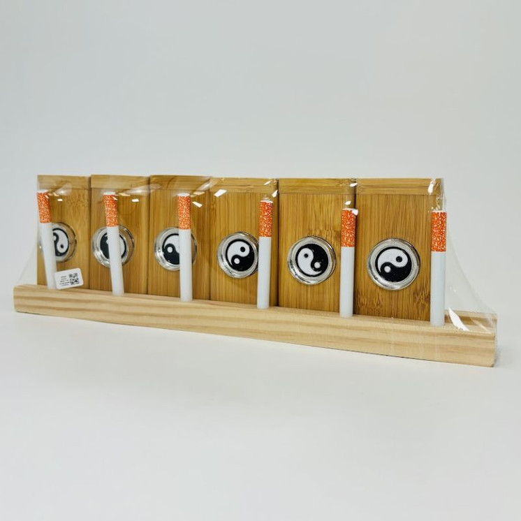 Dugout Wood - 4 Inches - 6 Counts Per Display - Assorted 