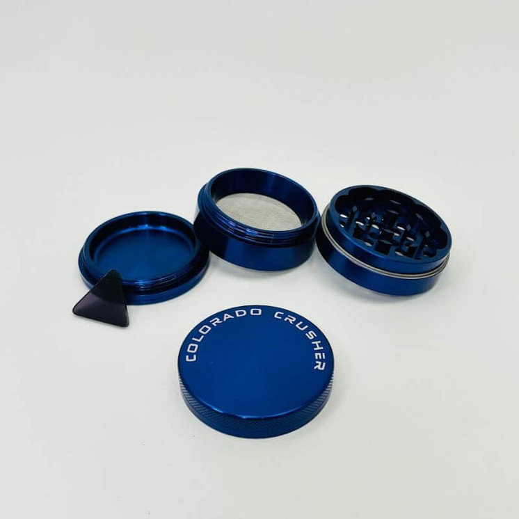 Colorado Crusher - Grinder - 56mm 4 Parts-Dark Blue