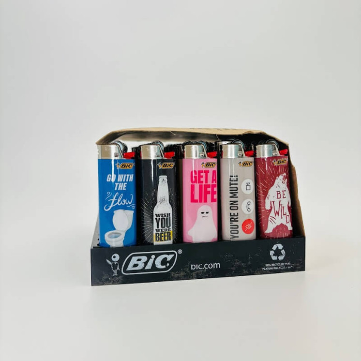 Bic - Lighter - 50 Counts Per Display -TRENDSTR/CUT EDGE