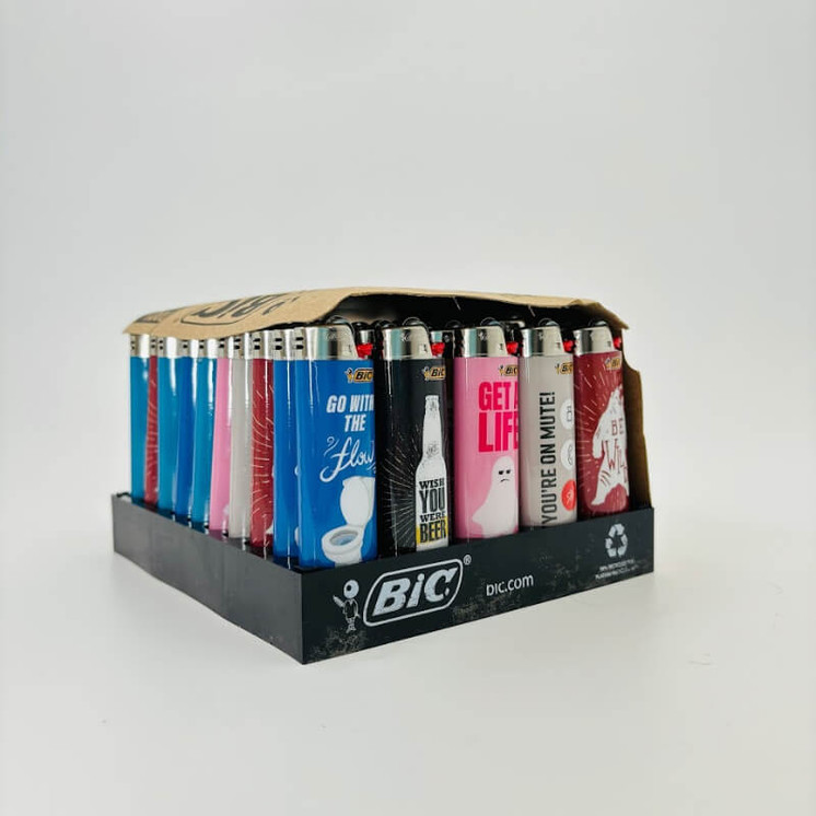 Bic - Lighter - 50 Counts Per Display -TRENDSTR/CUT EDGE