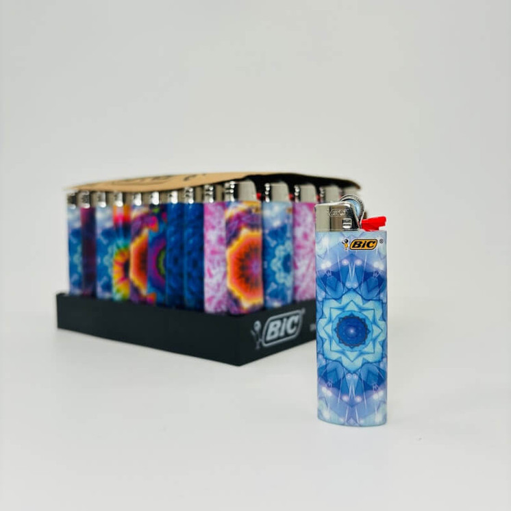 Bic - Lighter - 50 Counts Per Display -PSYCHEDELIC PATTERNS
