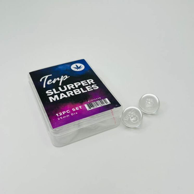 Terp Slurper Marbles - 25mm Diameter - 12 Counts Per Box