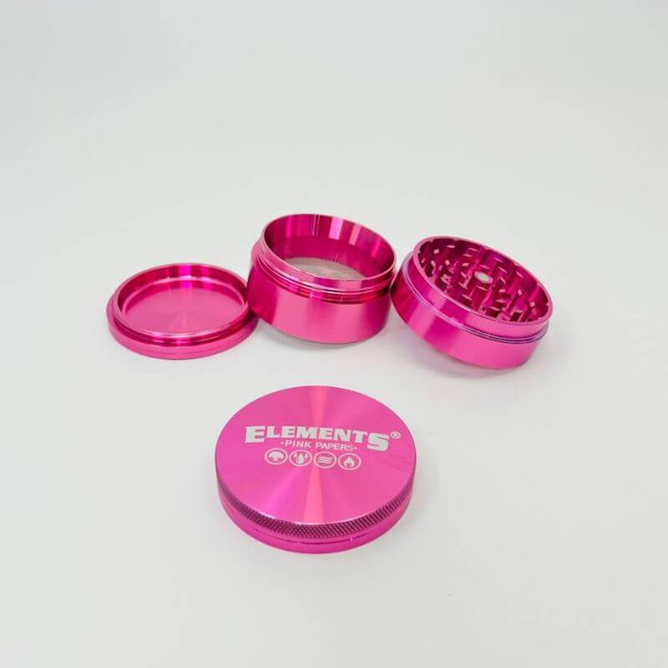 Elements - Grinder Pink - 63mm- 4 Parts 