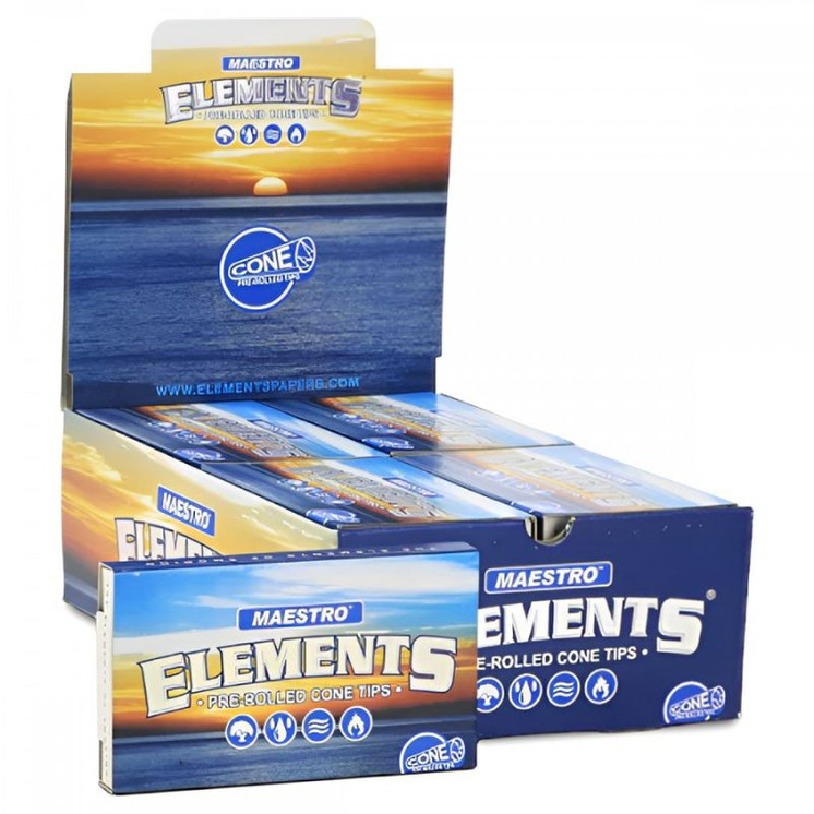 Elements - Pre Rolled - Tip Maestro Conical - 20 Counts Per Box