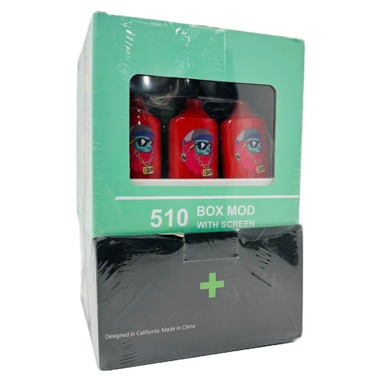 Digital 510 Battery - 650mah - 12 Counts Per Display With 100 Counts Cartridge Combo