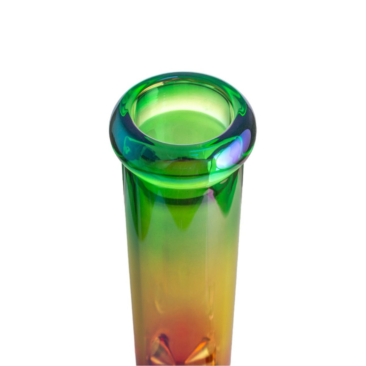 Sense Glass Electroplated Beaker Waterpipe - 12 Inch