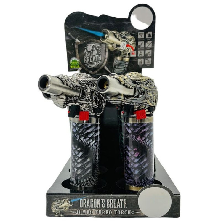 Smokezilla - Dragon Jumbo Torch - 6 Counts Per Display