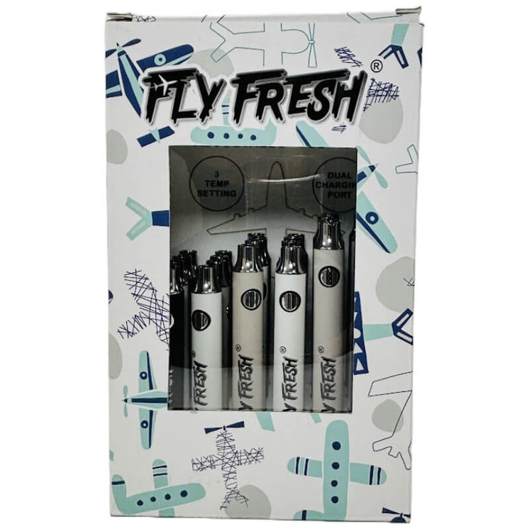 Fly Fresh - Twist Battery - Duo Port Charging - 24 Counts Per Display
