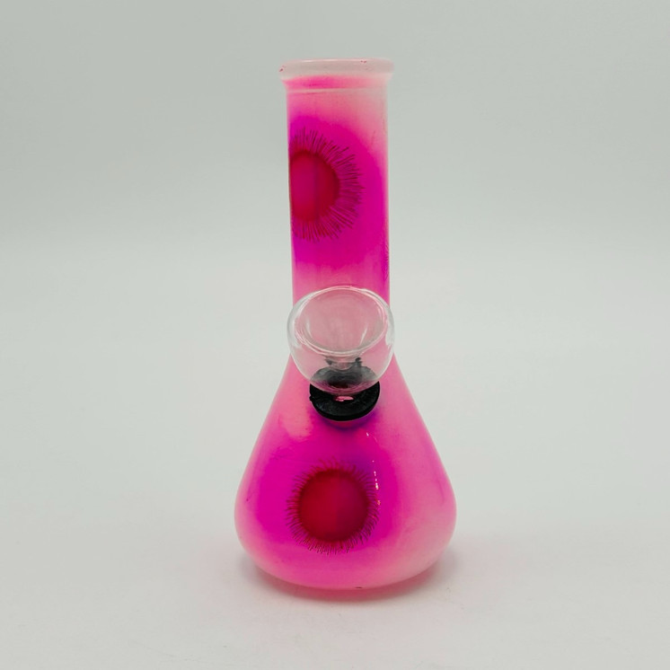 Mini Waterpipe - Percolator - 6 Inches - Dome - Assorted Color