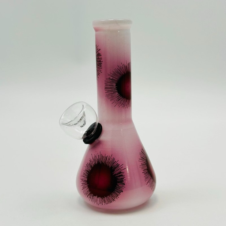 Mini Waterpipe - Percolator - 6 Inches - Dome - Assorted Color