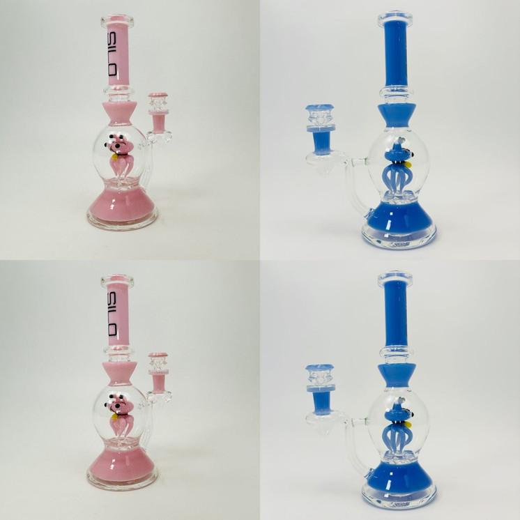  Silo Glass Waterpipe - 10 Inches - SILO106