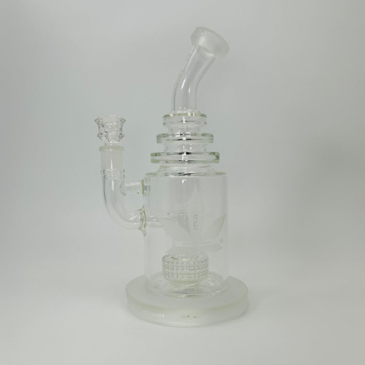 Aleaf - Waterpipe Frosted With Matrix Perc - 13 Inches - AL2081