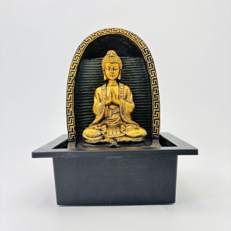  Buddha - Waterfall Fountain With Pump