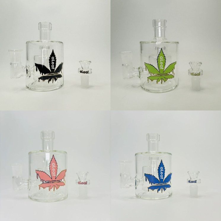 Aleaf - The Chubby 8-inch Bubbler With Shower Perc